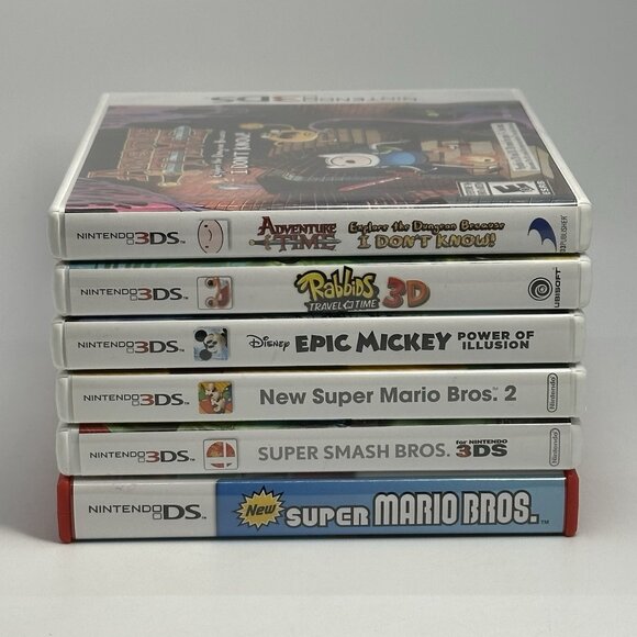 Lot of 6 Nintendo 3DS / Nintendo DS EMPTY Replacement Cases w/Inserts & Manuals - Picture 4 of 7